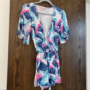 Lilly Pulitzer romper - EUC